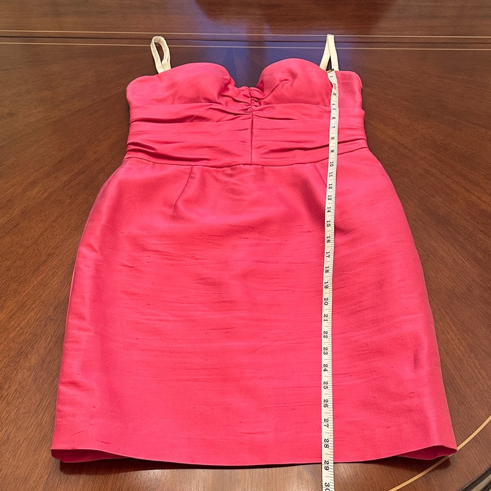 Dolce & Gabbana Pink Sweetheart Ruched Cocktail Dress | Made in Italy
42/M - Picture 9 of 16